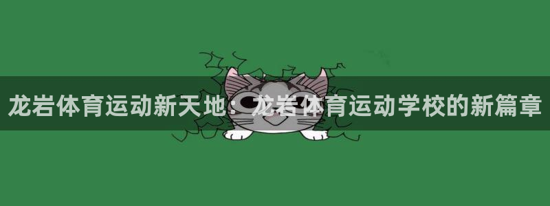 一竞技官方正版app集团简介：龙岩体育运动新天地：龙