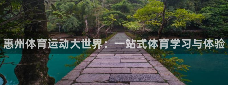 一竞技官方正版app代理：惠州体育运动大世界：一站式体育学习
