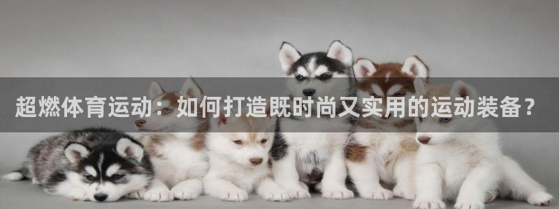 注册一竞技官方正版app：超燃体育运动：如何打造既时尚又实用
