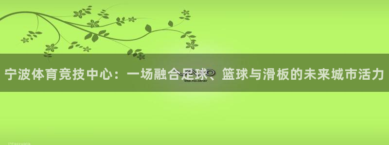 一竞技官网：宁波体育竞技中心：一场融合足球、篮球与滑板的未来
