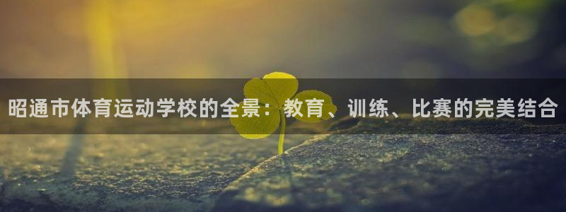 一竞技one卡安不安全：昭通市体育运动学校的全景：教育、训练