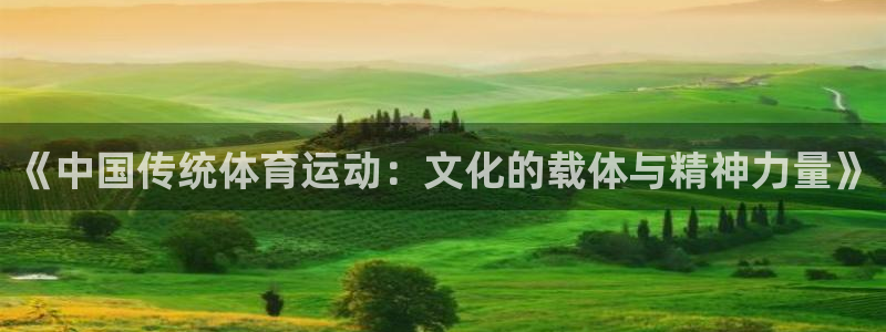 一竞技官网登录：《中国传统体育运动：